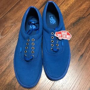 VANS ERA OLD SCHOOL PRO SLIP ON SZ13 BLUE